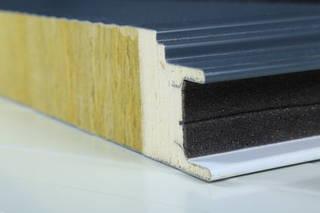 Wall - Rock Mineral Wool Sandwich Panel