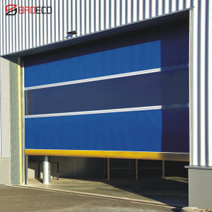 Industrial Automatic PVC Fabric Roll Up High Speed Door