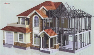 Prefabricated Luxury Light Steel Villa